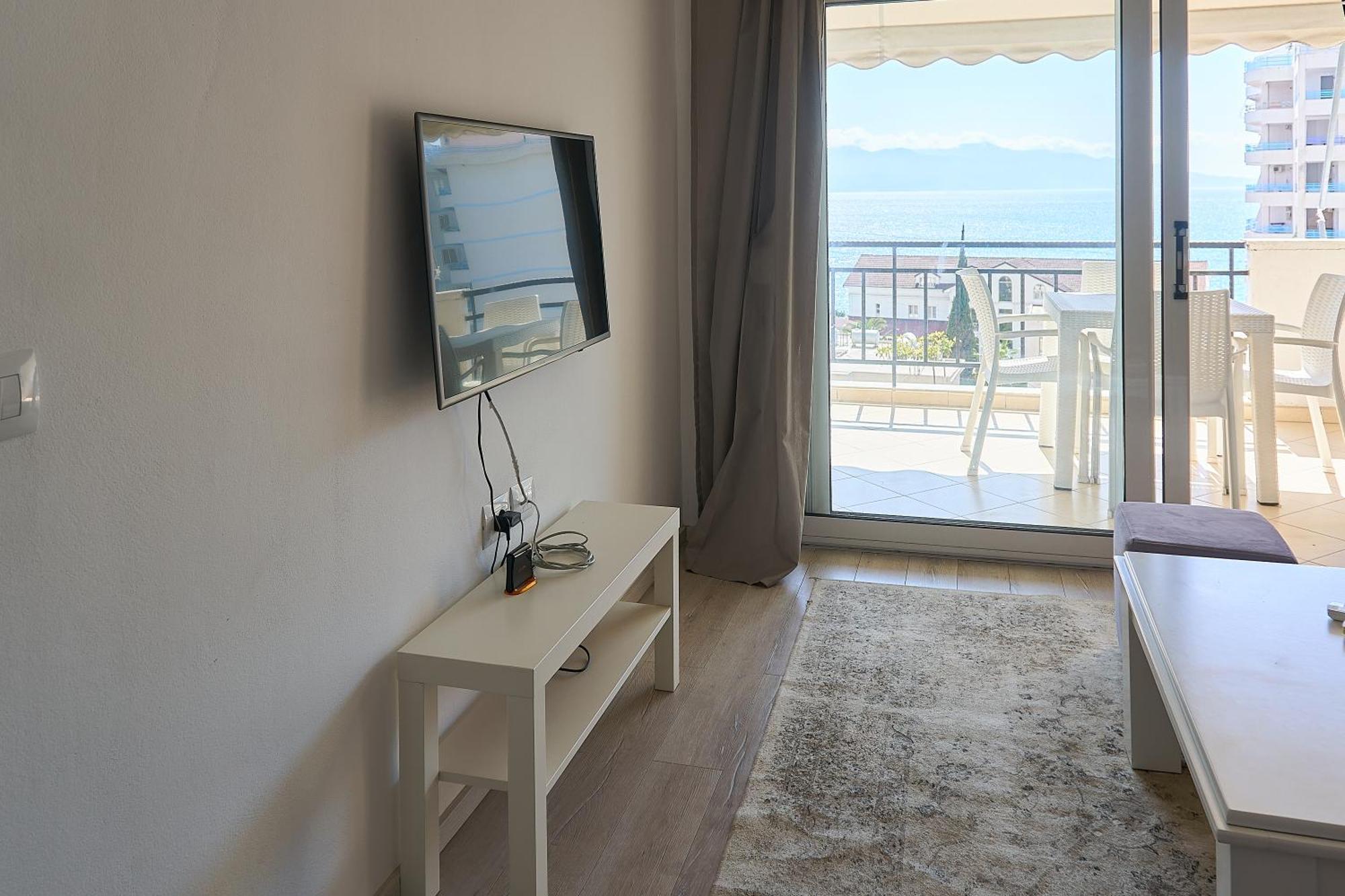 Morina Sea View Apartment Sarandë Buitenkant foto