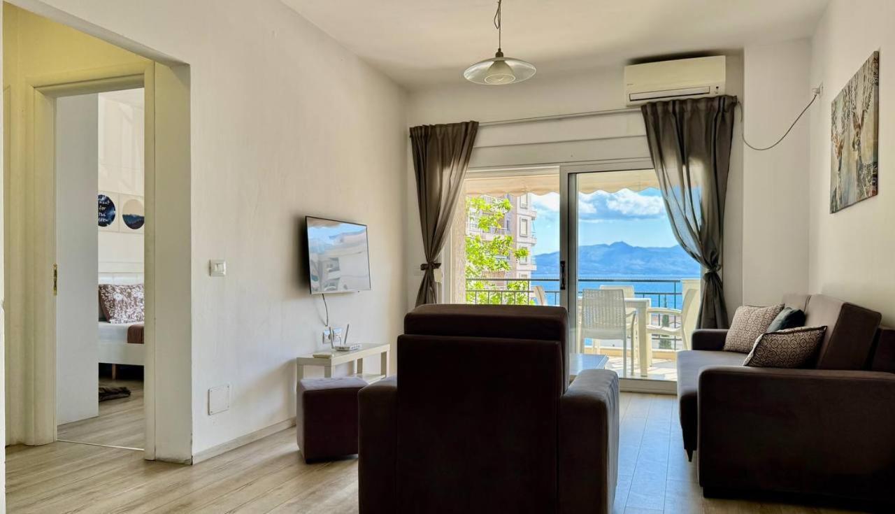 Morina Sea View Apartment Sarandë Buitenkant foto
